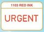 Pre-inked Stamp - Urgent Red Ink