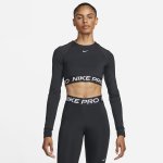 Nike Women's Pro Dri-fit Crop Long Sleeve Top