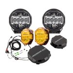 Scope Driving Light Kit 7 Inch Spot Beam For