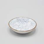 Soya Dipping Bowl - Blue Swirl