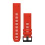 Garmin QuickFit 26mm Flame Red Silicone Band