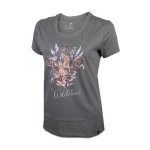 WLA174 Sage Leaf Autumn Feather Posey Tee - 3XL