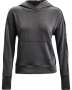 Women's Ua Rival Terry Taped Hoodie - Jet GRAY-010 / Md