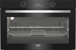 90CM Twin Fan Oven Black With Touch Control BBWMT12300XS