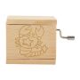 Twelve Constellations Wooden MINI Hand Manual Music Box   Scorpio