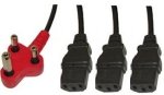 Dedicated Tri Head Power Cable 3.8M