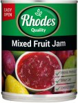 Rhodes Mixed Fruit Jam 900 G