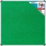 Parrot Bulletin Board Ribbed Aluminium Frame 1200X1200MM - Palm