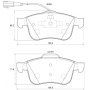 Alfa Romeo Kbc Brake Pads Front For Alfa - Spares Direct