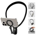 Magnetic Neck Phone Holder For Recording Hands Free Pov vlog Video Filming 4 In 1 Phone Chest Mount For Cooking riding indoor ou
