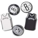 NBA Brooklyn Nets 5 Jibbitz Pack Jibbitz - Multi Osfa