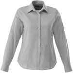 Ladies Long Sleeve Wilshire Shirt Grey