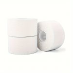 1PC White Athletic Tape - Strong Adhesive Sports Tape No Sticky Residue Easy Tear Athletic Tapes & Wraps Gymnastics Tape For Ath