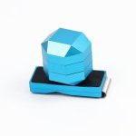 Wokyo Magnetic Pool Cue Chalk Holder With Belt & Pocket Clip 3-LAYER Octagon Aluminum Billiard Chalk Case Portable Snooker Chalk