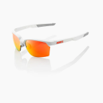 Sportscoupe Sunglasses Soft Tact White Hiper Red Multilayer Mirror Lens