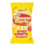 Willards Double Cheese Flavoured Maize Snack 150G