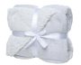 George & Mason Baby Sherpa Throw Blanket Grey
