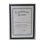 Frame A4 210 297 7CM Black
