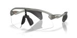 Oakley Stunt Devil S Sunglasses Matte Grey Ink Clear To Black Iridium