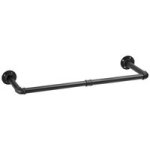 Industrial Pipe Clothes Rack Wall Mounted Clothing Rail- 92.5CM