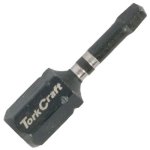 Tork Craft Impact Square Recess Insert Bit NO.1X25MM 2PK SQ1
