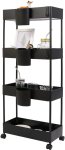 Generic Multifunctional Storage Shelf Organisers Plastic Organizer Kitchen Rack
