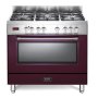 Elba 90cm Gas/Electric Cooker in Red