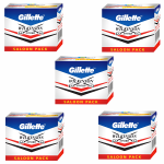 Gillette Wilkinson Sword: Premium Double Edge Razor Blades - Pack Of 250