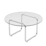 Toby Metal And Glass Coffee Table