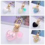 1PC Acrylic Cute Heart Shaped Pendant Keychain Purse Bag Decorations Ornaments New Year Gift