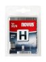 Novus H Typ 37/8 Superhart Staples Pack 2000 Staples Crown W: 10.6 Mm Wire W 0.75 Mm