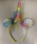 Unicorn Alice Band With Crown
