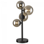 Mirror Finish Glass Bulb Table Lamp