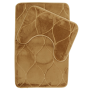 Two Piece Venice Memory Foam Mat - Beige