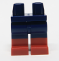 Parts Hips And Legs With Dark Red Boots Pattern 970C00PB0474