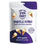 Just The Fun Part Waffle Cones - White Chocolate 70G