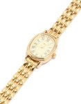 Goldair Gold Oval Face Watch