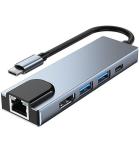 MicroWorld USB Type C 5 In 1 Dock