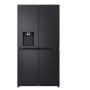 LG 561L Essence Black Steel Side-by-side Fridge - GC-L24FFCFB