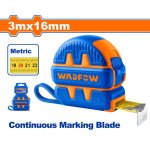 Wadfow Tape Measure Steel 3MX16MM U design