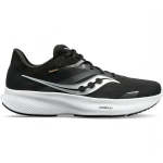 Saucony Women's Ride 16 D Wide - Black white - UK5.5