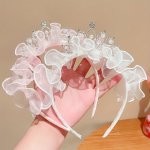 Beautiful And Elegant Crown Headband Suitable For Daily Parties And Holidays For Spring And Summer