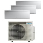 Daikin Multi-split 3 Rooms 9000 + 12000 + 12000 Btu Emura White