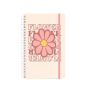 A5 Printed Spiral Notebook 100 Pages Ruled Journal For School & Office
