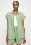 Polo Wmn Nicky Linen Short Sleeve Shirt - Mint