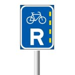 Bicycle Lane Reservation Road Sign R303