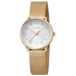Doppio Gold-plated Stainless Steel Minimalist Quartz Watch