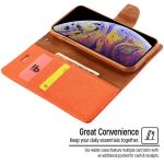 Iphone 11 Pro Max Flip Cover Brown