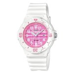 Casio Analogue Pink Youth Unisex Watch LRW-200H-4CVDF