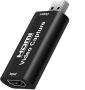 Black HDMI To USB 2.0 Video Capturer